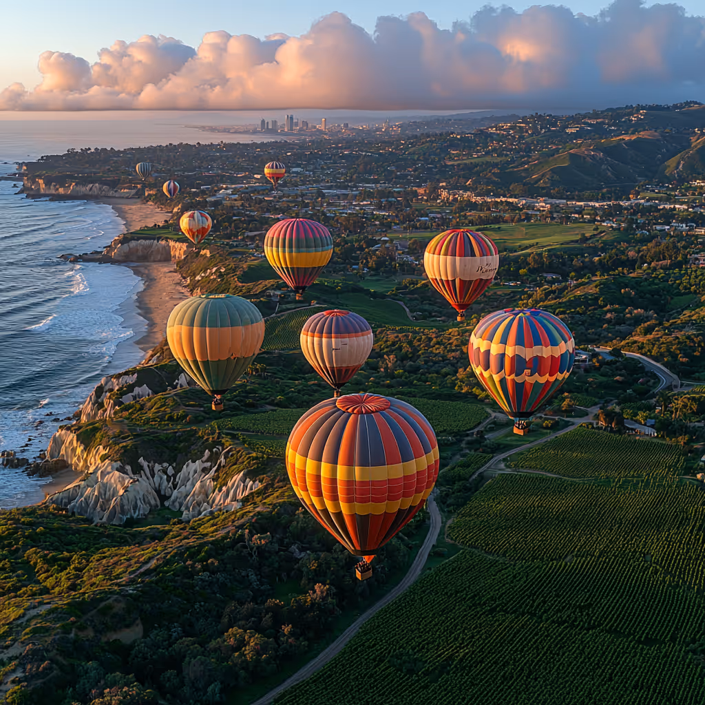 Soar Above San Diego: A Guide to Hot Air Balloon Rides
