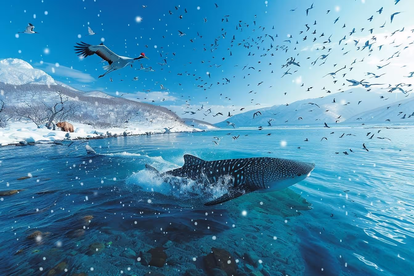 Japan's Wild Heart: From Hokkaido's Wildlife to Okinawa's Whale Sharks