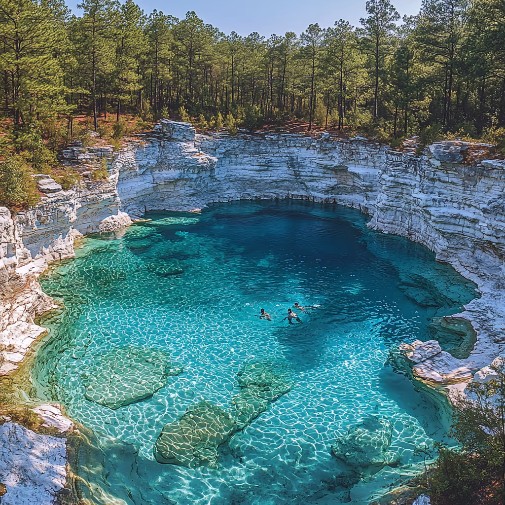 The Blue Lagoon, Huntsville, Texas