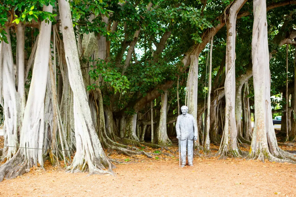 Thomas Edison statue, Fort Myers, Florida